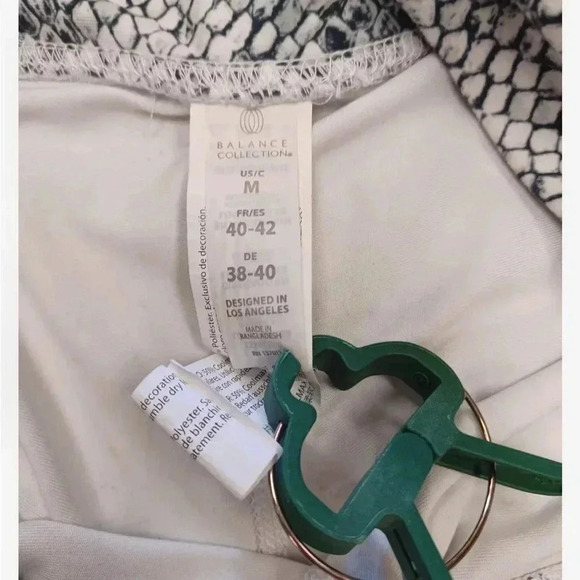 Balance Collection Contender Luxe High  Rise Snake Print Leggings Size Medium - Picture 10 of 10